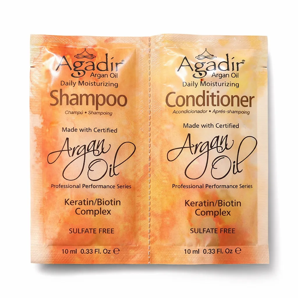 Muestra Agadír Argan Oil Daily Moisturizing Champú Y Acondicionador 20ml